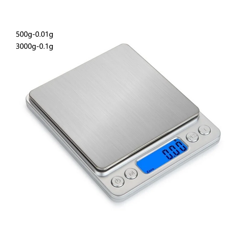 

0.01g/0.1g Precision LCD Digital Scales 500g/3000g Mini Electronic Grams Weight Balance Scale For Tea Baking Weighing Scale