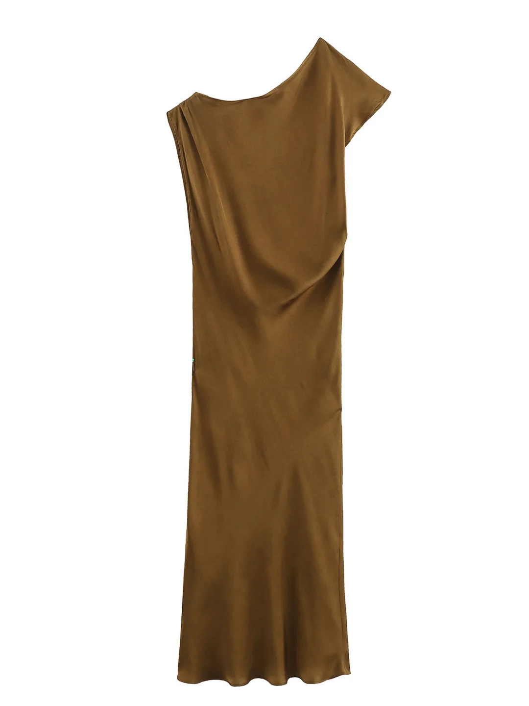 Элегантные атласные платья миди для женщин свадебные гостей вечерние с