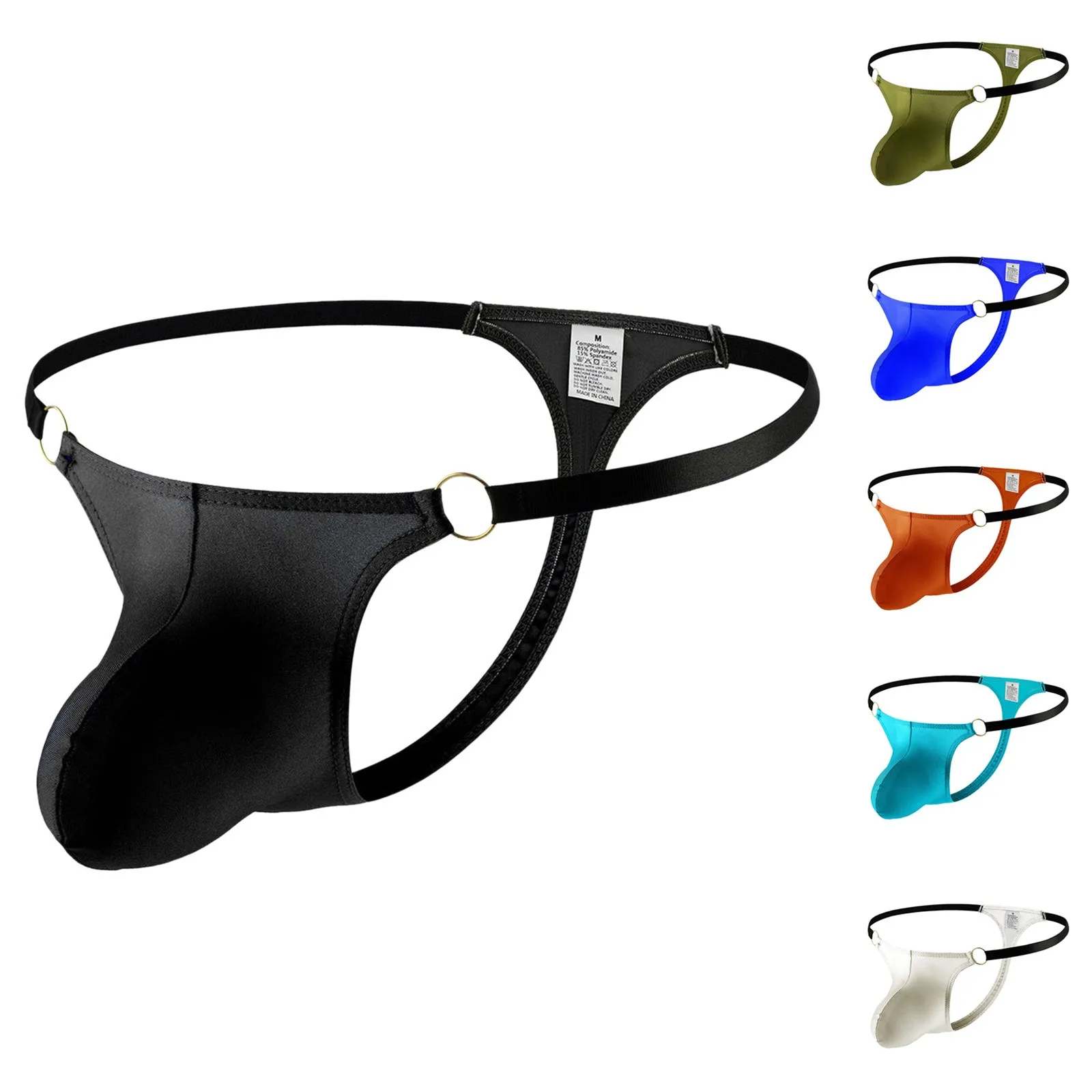 

Sexy G-String Low-Rise Nylon Panties Briefs For Men Sexy Thongs Breathable Underwear Male Lingerie Men's Seamless Underpants