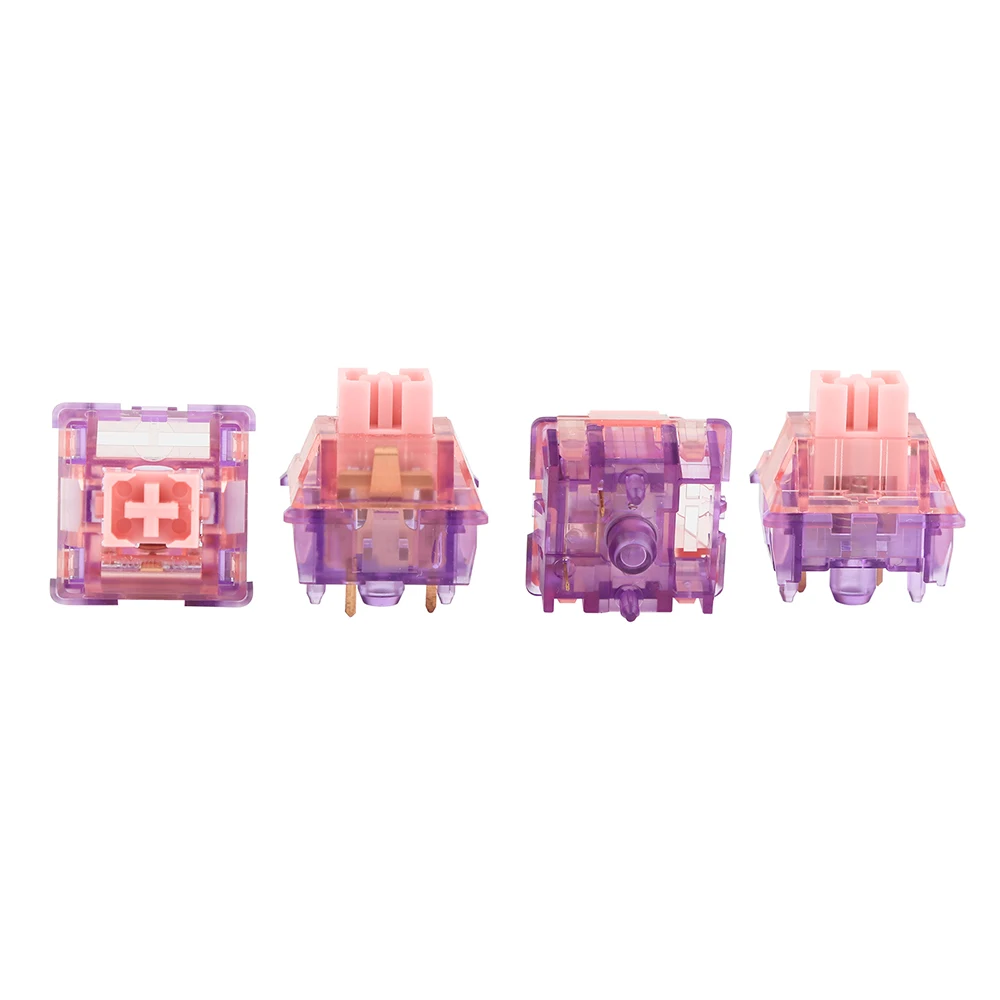 35 Pieces EPOMAKER Flamingo Switches Set Linear Factory Lube