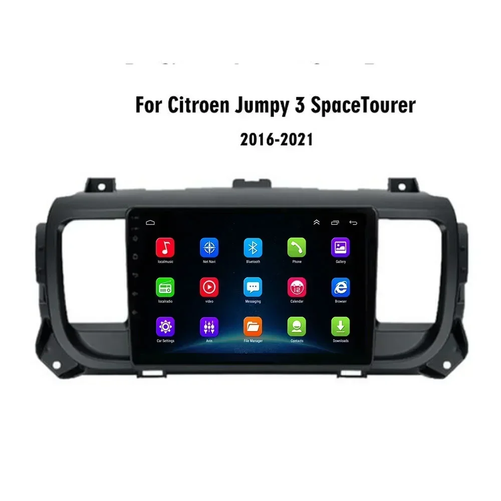 For Citroen Jumpy 3 SpaceTourer 2016+ Android 13 Auto Car Radio Stereo Autoradio 2din Multimedia Video Player Navigation GPS