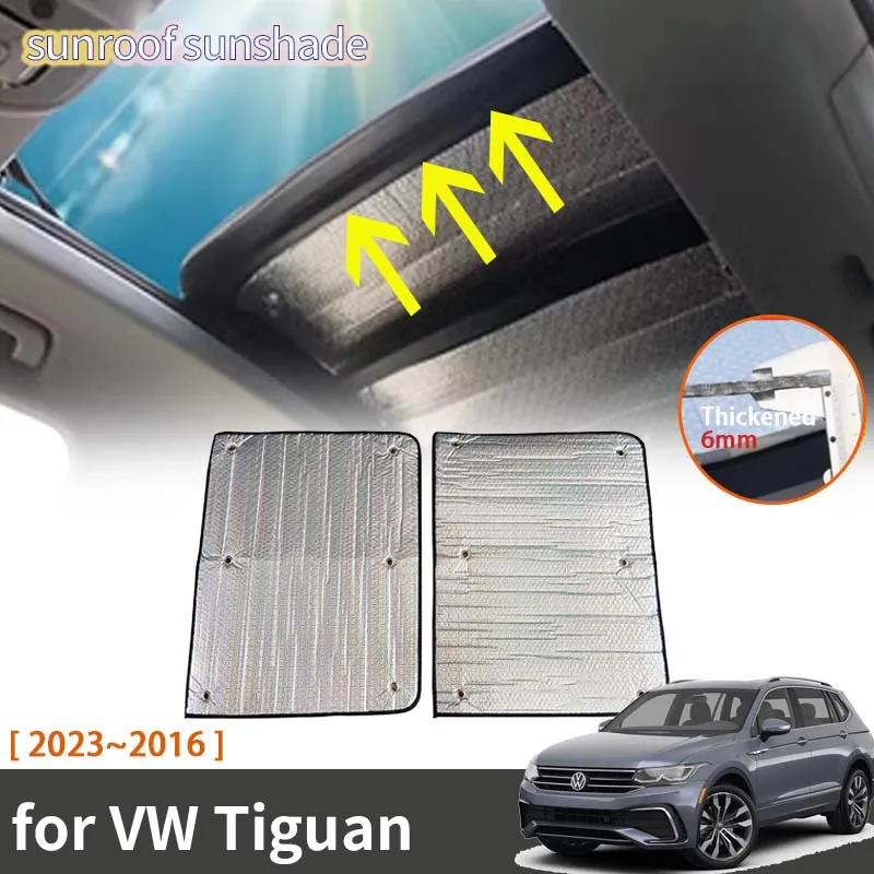 Солнцезащитный козырек для Volkswagen VW Tiguan 2019 2023 ~ 2016 2017 2018 2022 MK2