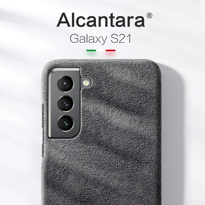 ALCANTARA Case For Samsung Galaxy S21 Ultra Case S20 Plus Note20 5G...