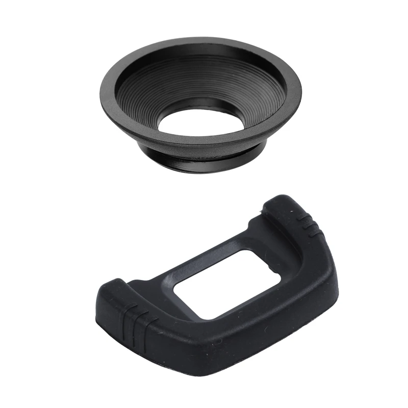 

5 Pieces DK-21 Viewfinder Eyepiece Black with Eyecup Eyepiece Dk-19 Rubber Eyecup Viewfinder (2Pack)