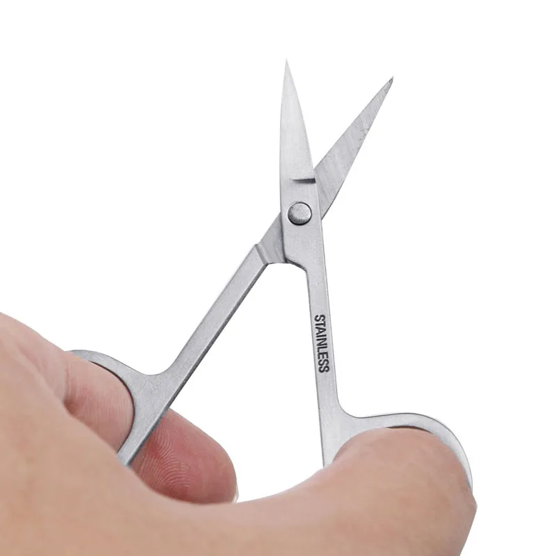 

1Pc Cuticle Cutter Stainless Steel Dead Skin Remover Pedicure Scissors Nail Tool
