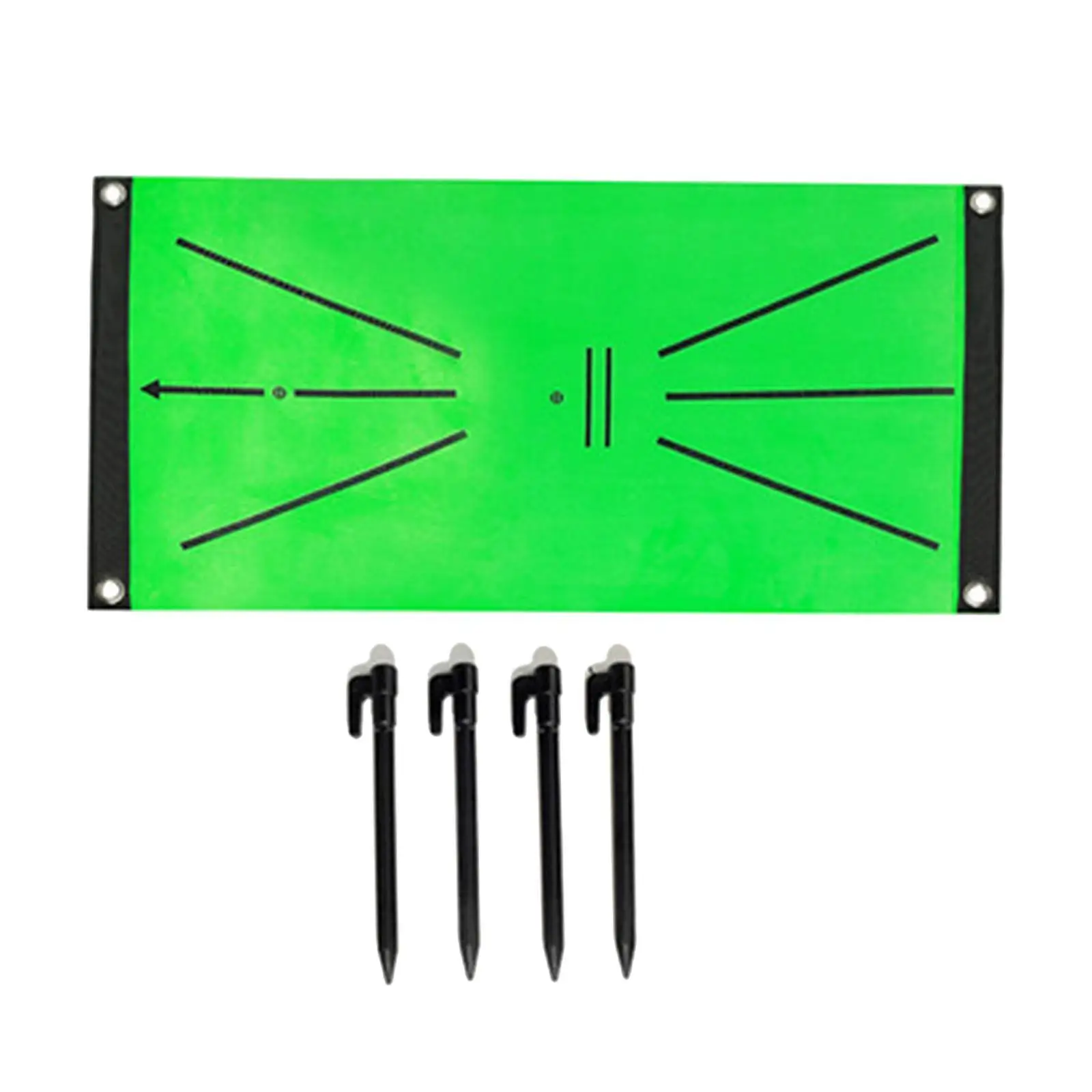 

Golf Training Mat Batting Practice Hitting Aid Game Pad Home Outdoor A