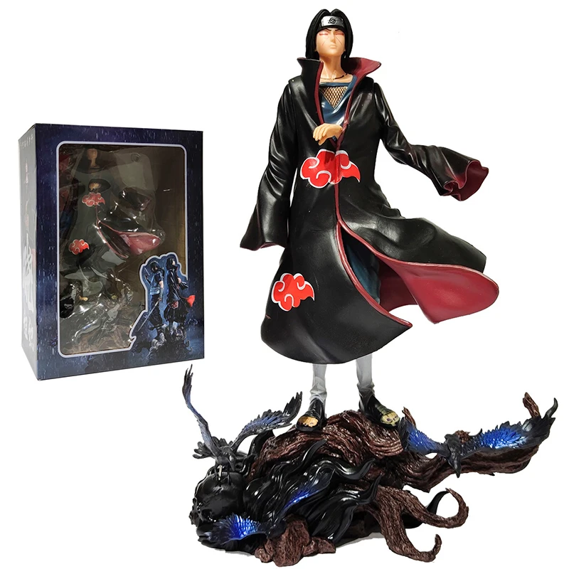 

Naruto GK Action Figure Shippuden Anime Model Uzumaki Uchiha Itachi Akatsuki PVC Statue Collectible Toys Doll Figma for kids