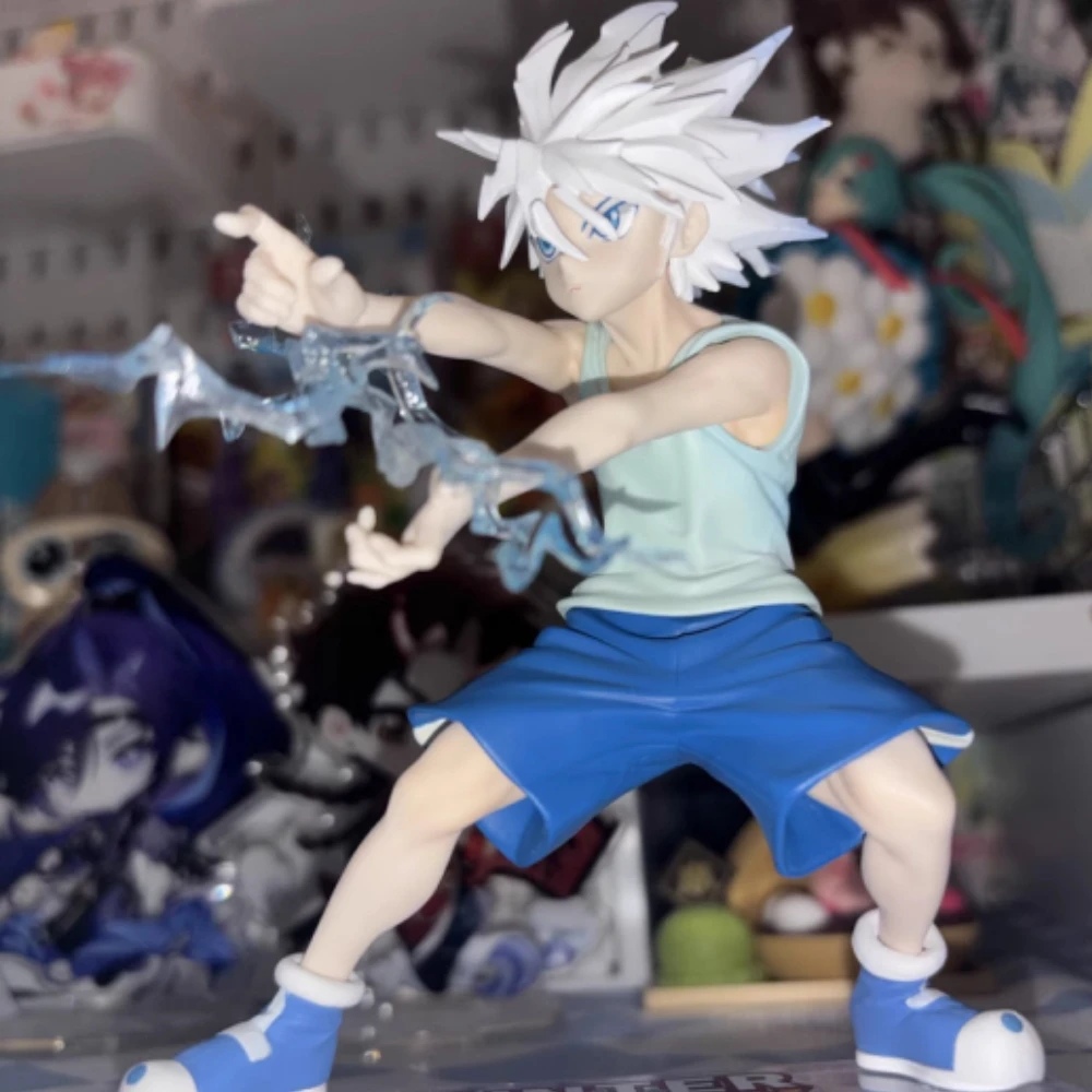 Hunter X Killua Zaoldyeck Gsc Pop Up Parade Oddjob Beatnik Аниме Фигурка Модель В наличии Синие Детские
