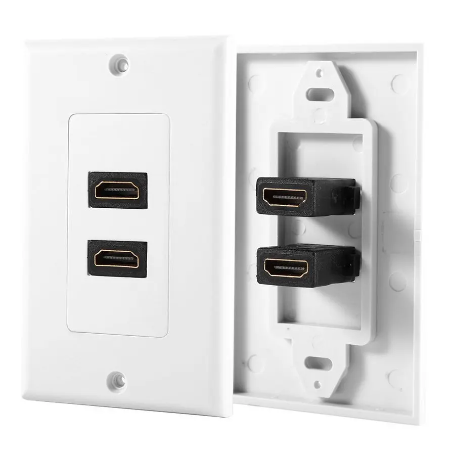 Лидер продаж, настенная панель с 2 портами HDMI, 1080P