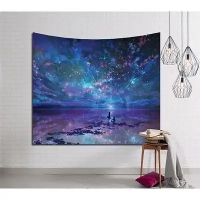 

Star Guardian Indian Mandala Tapestry Wall Hanging Bohemian Gypsy Psychedelic Tapiz Witchcraft Tapestry