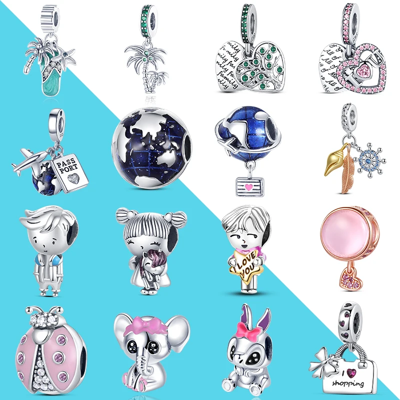 Подвески из серебра 925 пробы для браслета Pandora |