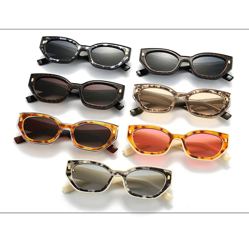 Солнечные очки «кошачий глаз» UV400 женские, Простые Модные Винтажные Роскошные брендовые дизайнерские черные солнечные очки