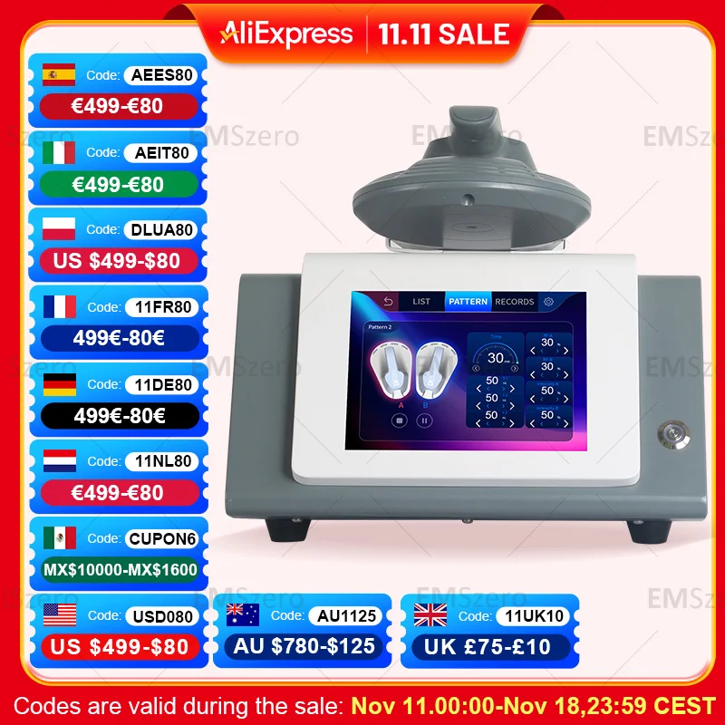 EMSzero Ремоделирование тела Неинвазивный аппарат для контура Scuplt наращивания мышц