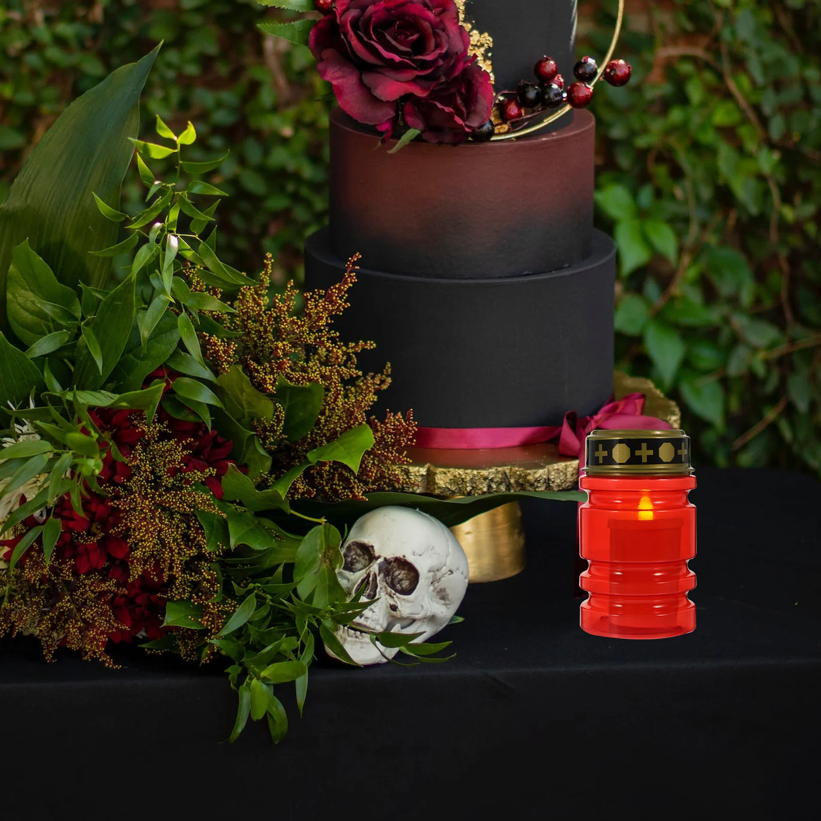 2 шт. настольная центральная светодиодная лампа беспламенное украшение свечи