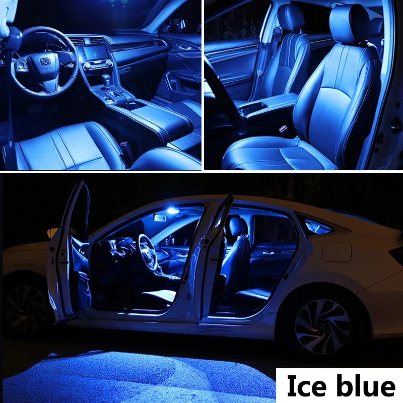 Фото Комплект из 8 светодиодных ламп для салона автомобиля (LED) для Rover 45 RT 2000-2005: освещение потолка, карты, багажника, перчаточного ящика №5
