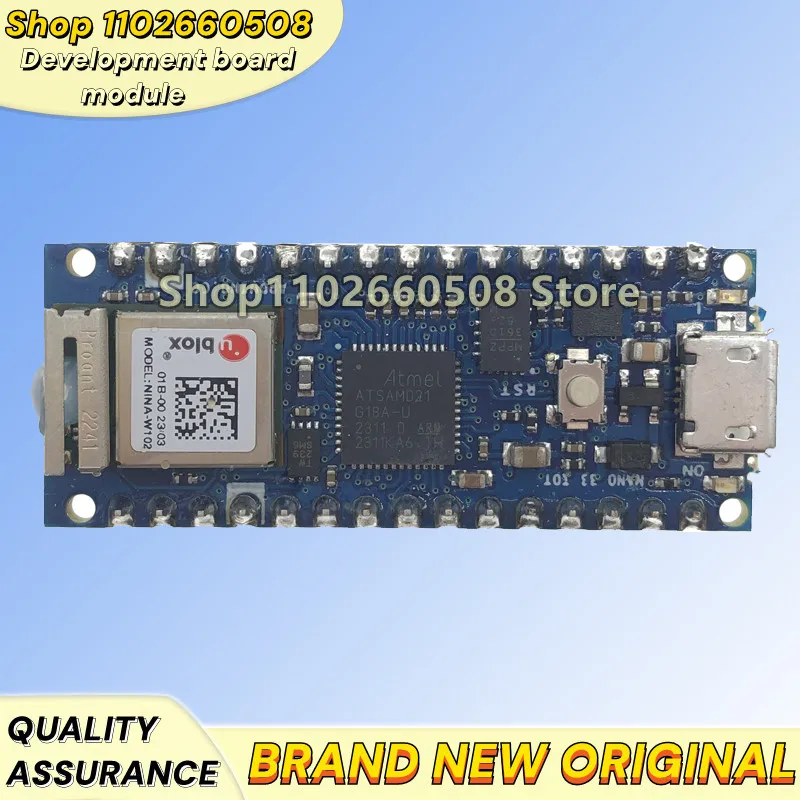 Модуль макетной платы Arduino Nano 33 IoT с разъемами ABX00032