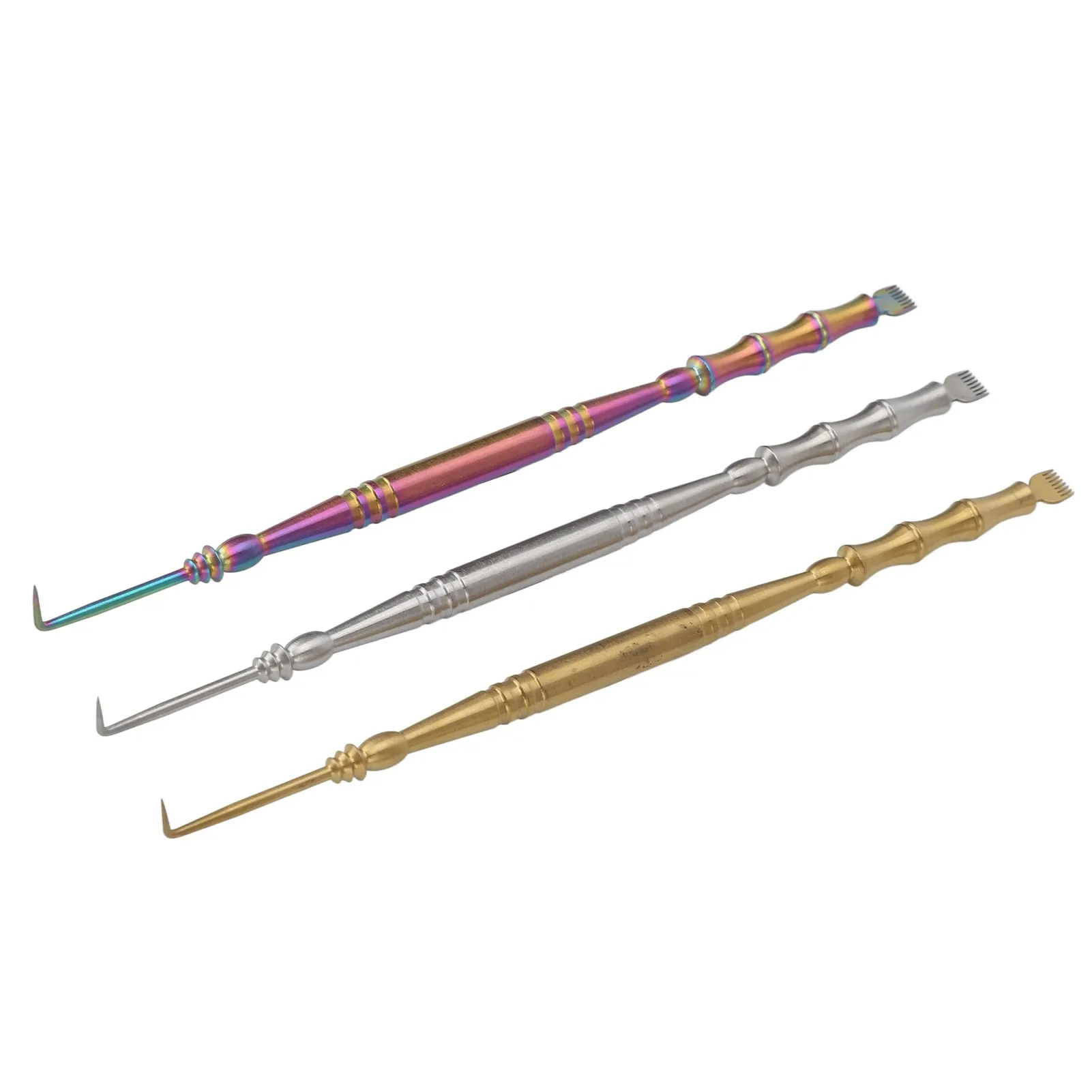 

Двухсторонняя щетка для подтяжки ресниц из нержавеющей стали