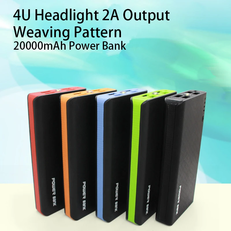 

Original Power Pack 2 PLM09ZM 20000mAh External Battery Power Pack 18W Fast Charging Power Pack With 4 USB Outputs.