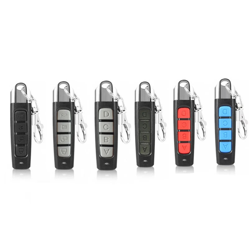 

433MHZ Copy Remote Control Auto 4 Channel Code Garage Gate Door Opener Remote Control Duplicator Cloning Code Car Key
