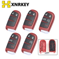 xnrkey remote key shell fob for dodge challenger charger dart durango for chrysler 300 replacement 2345button car key case