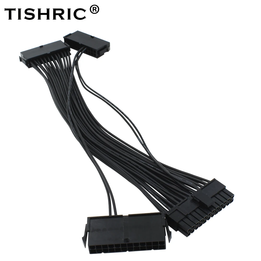 Блочный синхронизатор TISHRIC 24-контактный блок питания для майнинга ATX адаптер