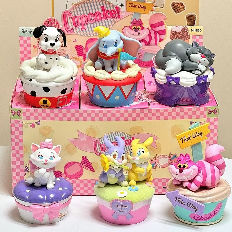 Miniso Disney коробка для хранения тортов серия Lucifer Дамбо Понго Мари зайчик пальцы