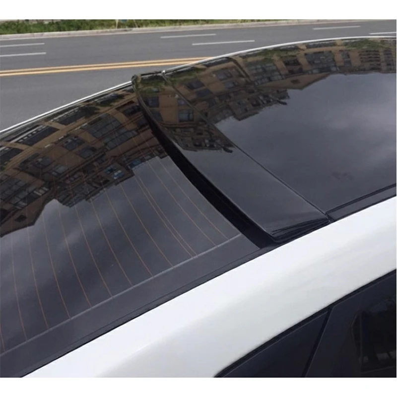 Спойлер из углеродного волокна для Hyundai Elantra 2012 2013 2014 2015 черный/белый цвет спойлер