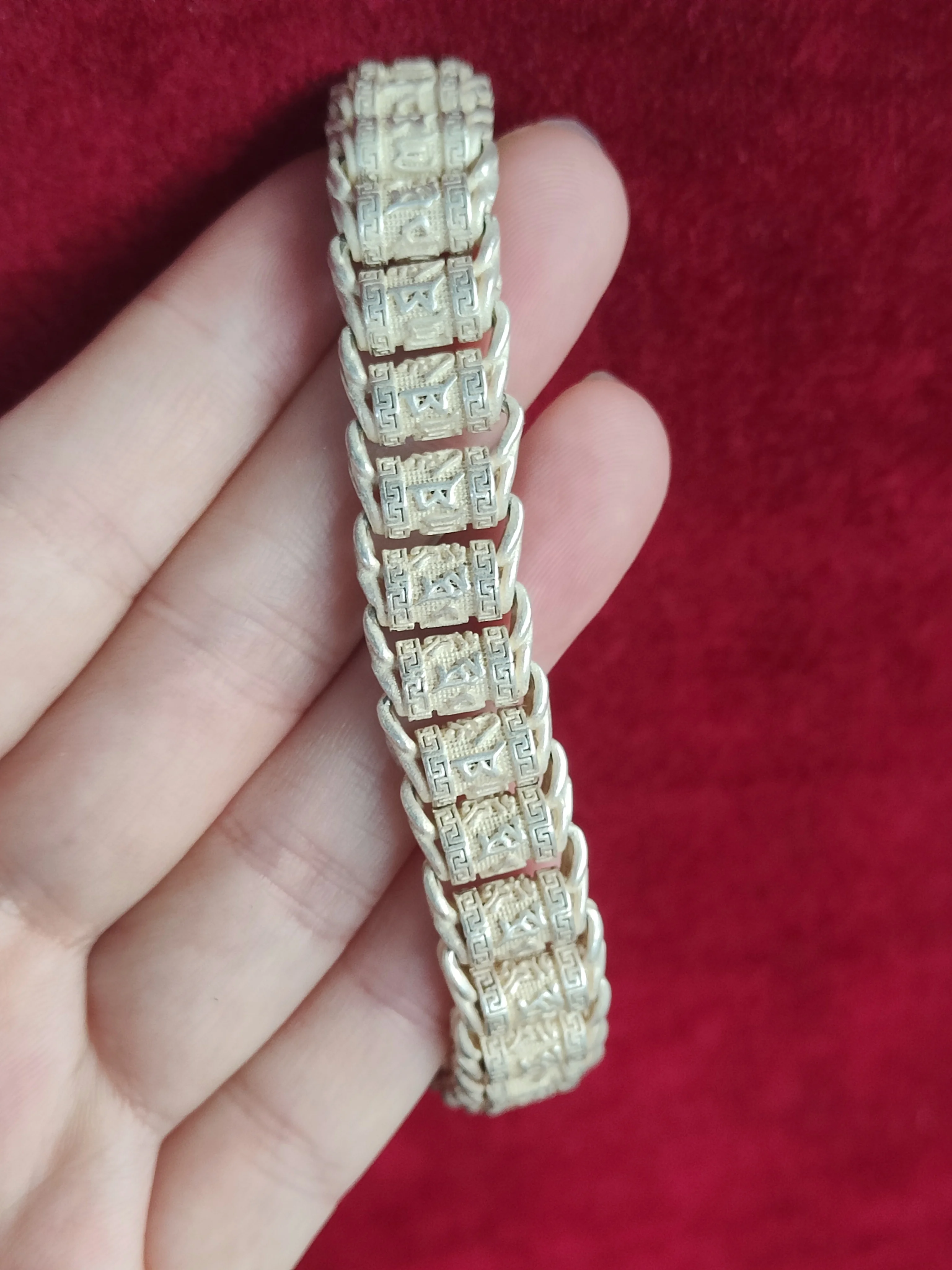 Классический резьбовой браслет ручной работы с шестью истинными героями