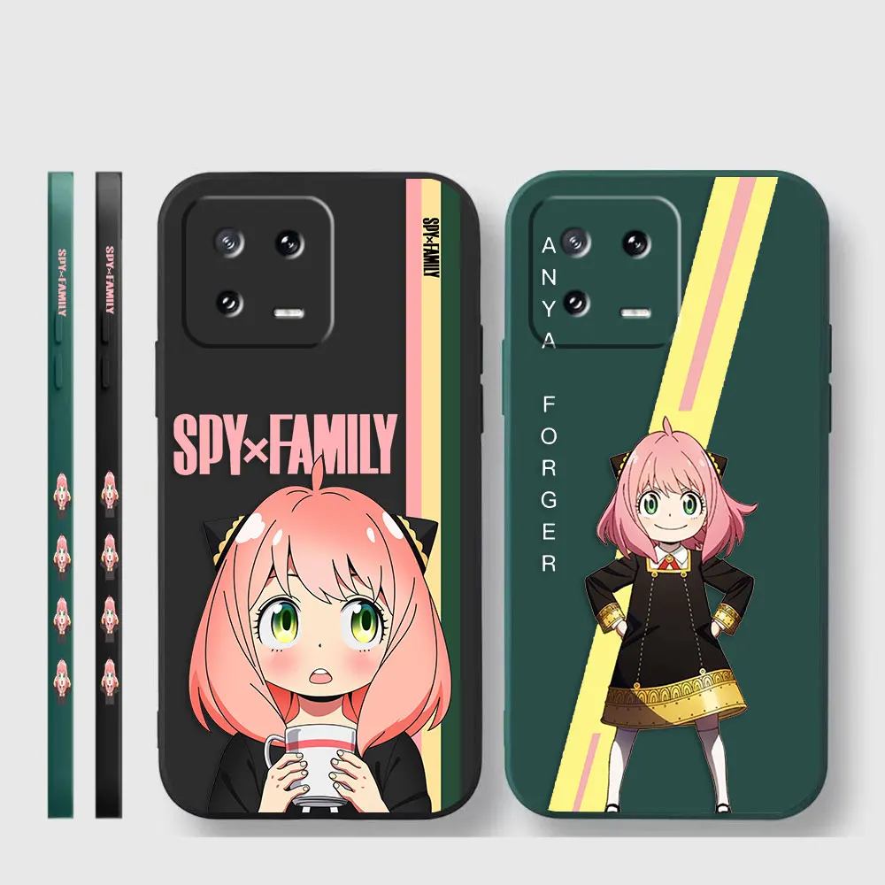 Case For Xiaomi PCOO F3 F4 F5 M3 M4 M5 X3 X4 X5 MIX 3 4 Black Shark 4 5 GT Pro 4G 5G Case Funda Cqoue Shell Capa SPY Family ANYA