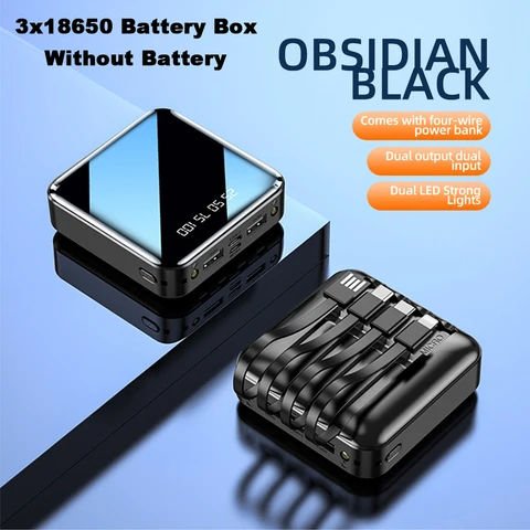 Чехол для внешнего аккумулятора 18650 мАч