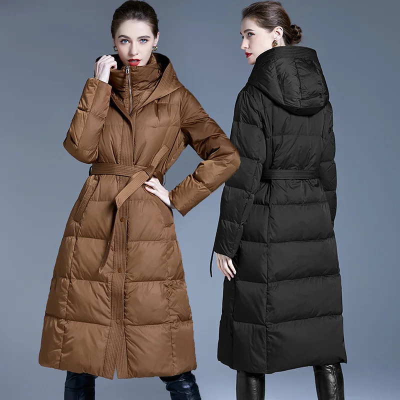 2022 new down jacket ins winter Thick Loose Parkas Women Fashion Down jacket women long section