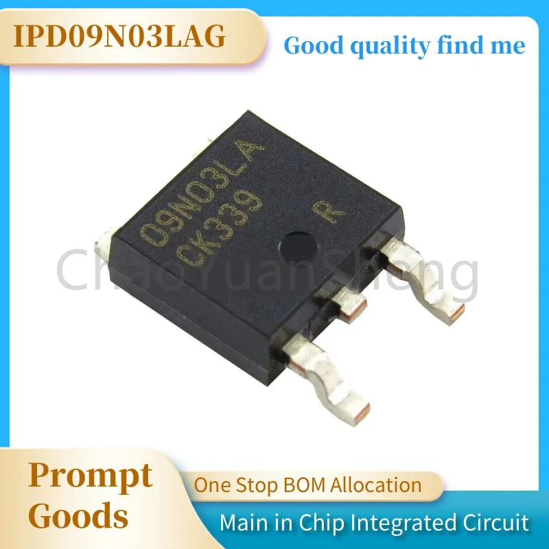 1 шт., новинка, оригинальный флуоресцентный рисунок IPD09N03LAG 09N03LA TO-252