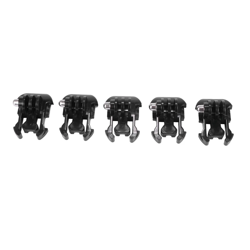 

10Pcs Quick Release Buckle Clip Basic Base Mount For Gopro HERO (2018) 6 5 4 3+ 3 2 1 Black Silver