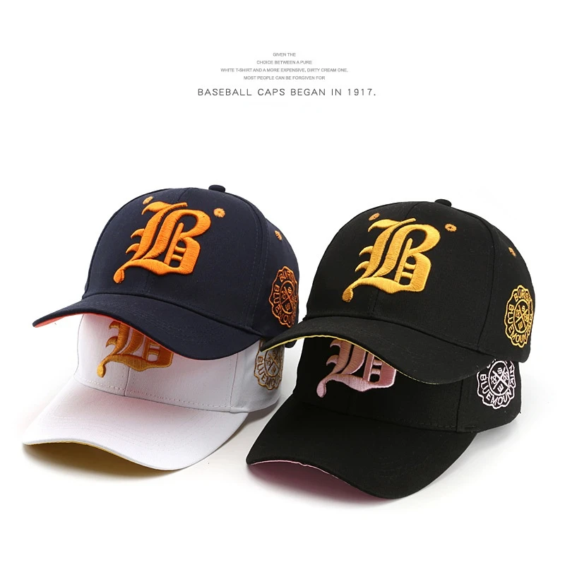 

Sun Shading Men's Cap Personality Embroidery Hat Duck Tongue Letters Adjustable Sports and Leisure Caps for Men Women's Baseball