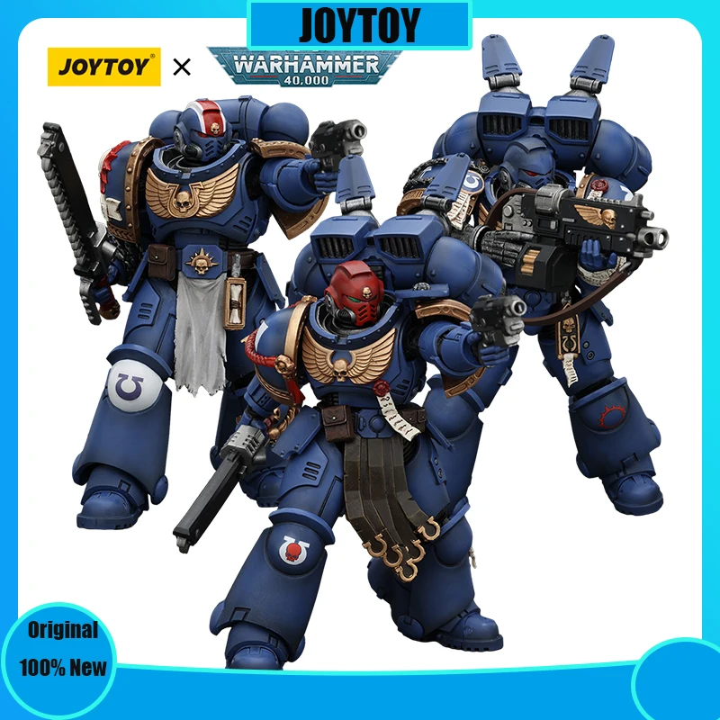 JOYTOY Warhammer 40K 1/18 фигурки ультрамарин лейтенант Titus Sergeant Gadriel Brother Chairon модель аниме