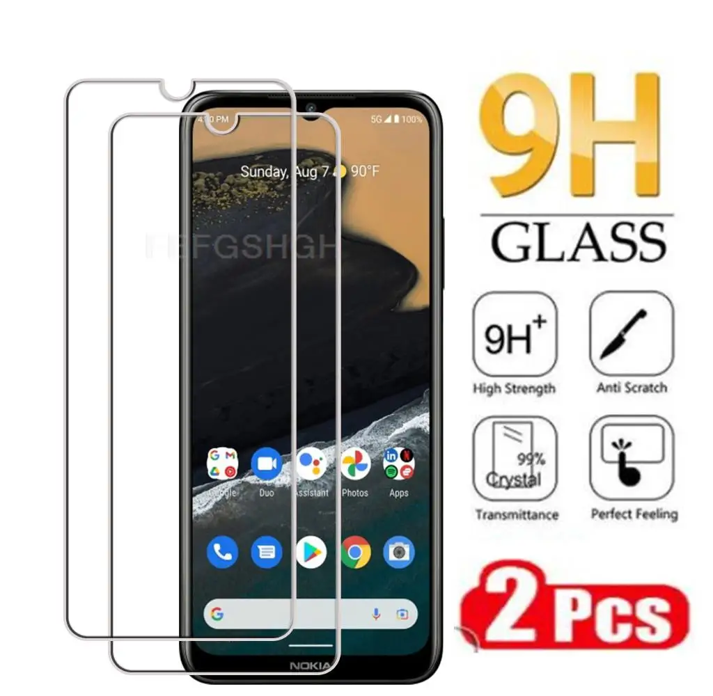 

Оригинальное защитное закаленное стекло для Nokia G400 5G 6,58 "NokiaG400 N1530DL, 2 шт., защитная пленка для экрана