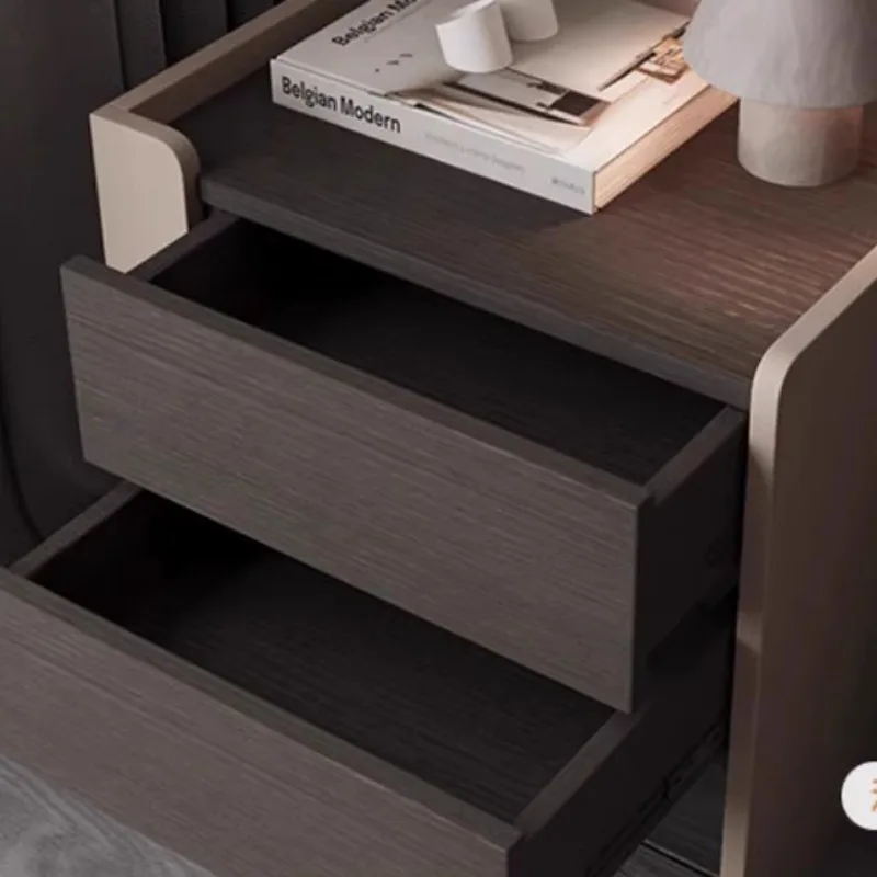 Итальянский уникальный минималистичный дизайн деревянная прикроватная