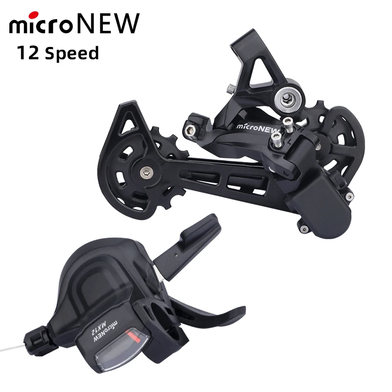 

Двухскоростной Алюминиевый задний рычаг переключения передач microNEW 1x1 из нейлона Plus PA для горного велосипеда, переключатель передач 12 S для г...