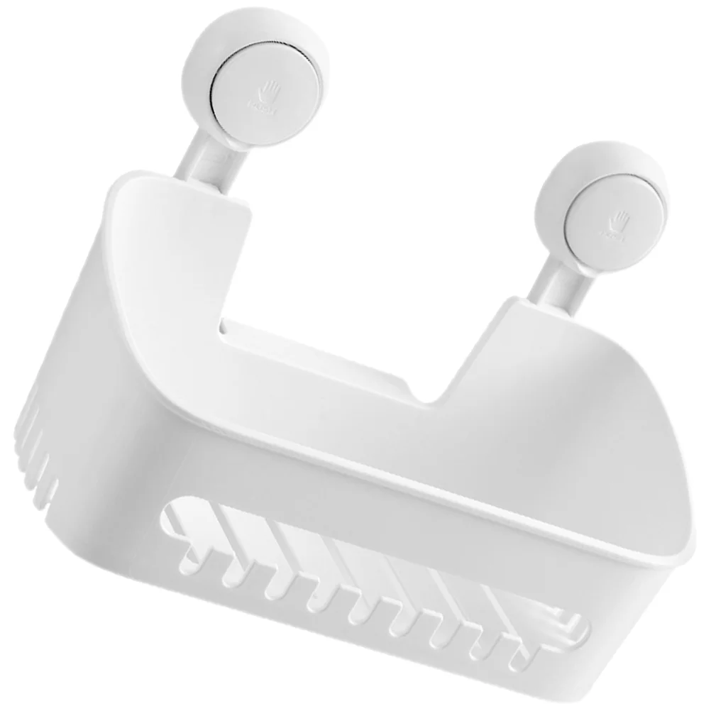 

Suction Cups Storage Holder Shower Room Rack Sucker Case Kitchen Organizer White Accessories