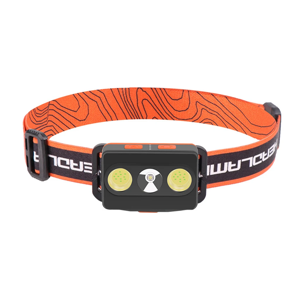 

Headlamp Powerful COB Headlight Lamp Magnetic Hook Sensor