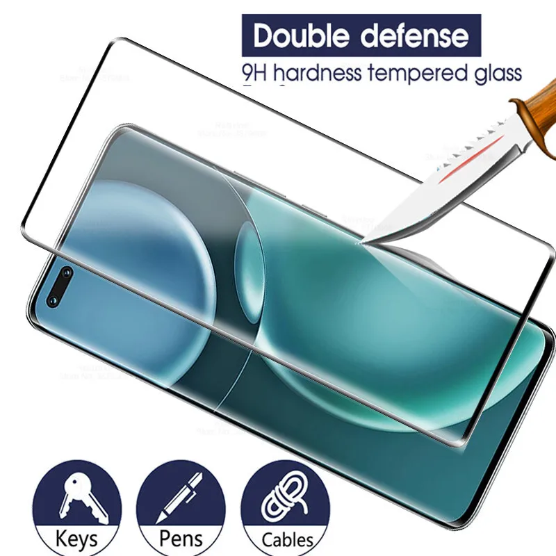 9D изогнутый чехол из закаленного стекла для Honor Magic4 Pro защитная пленка экрана Magic 4