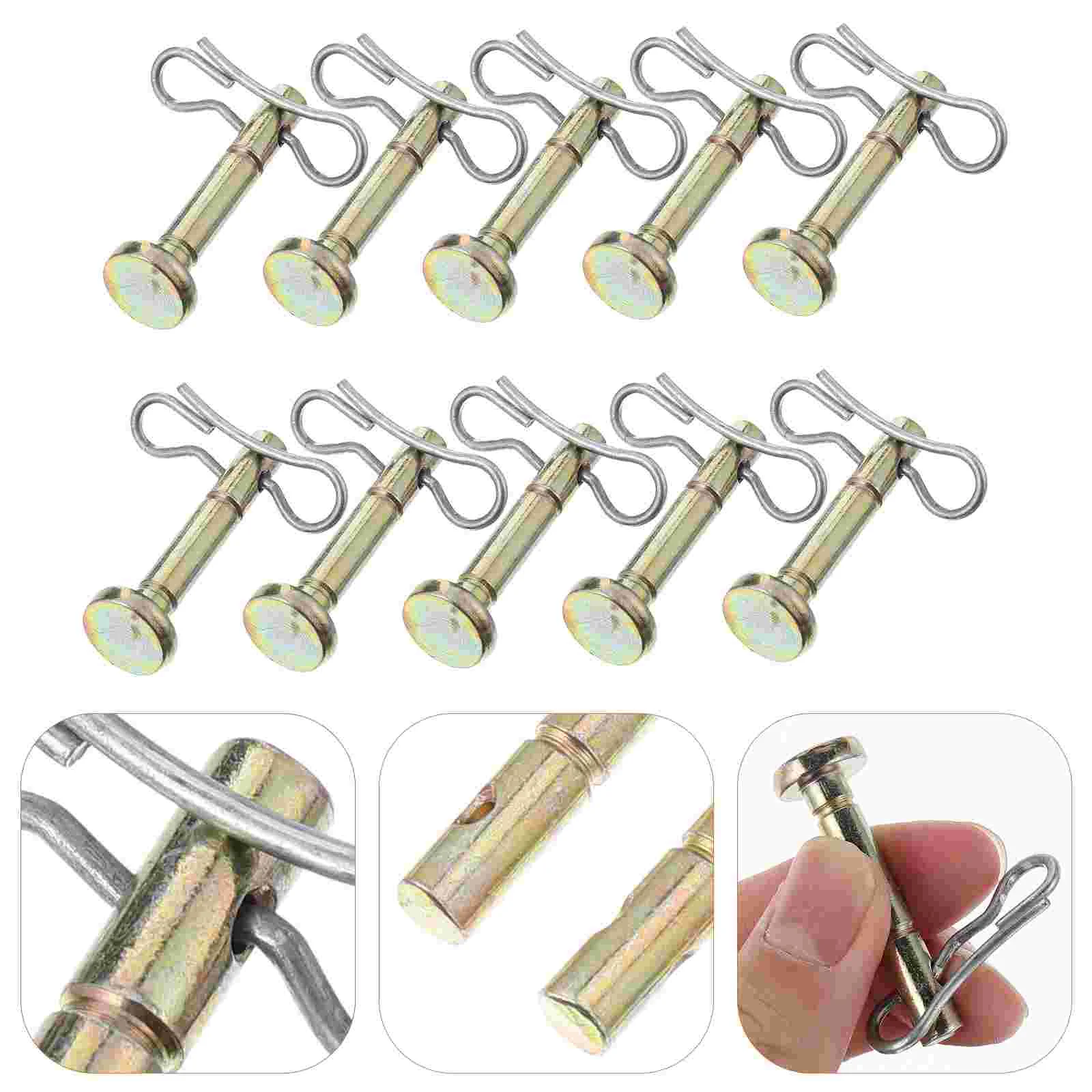 

20pcs Shear Pin Cotter Pin Replacement Tools Compatible for Snow Blower 738- 04124 714- 04040