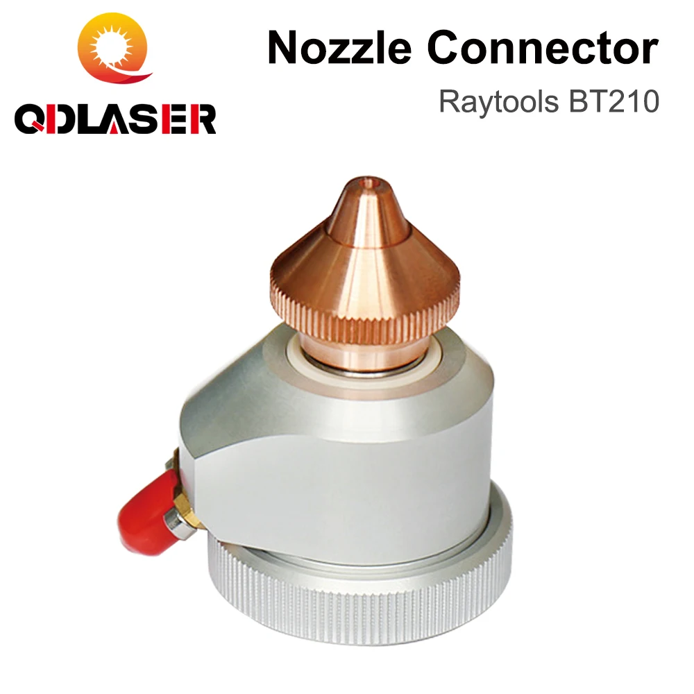 

QDLASER Raytools Fiber Laser Cutting Head BT210 BT210S Nozzle Connector Nozzle Holder Part for Fiber Metal Cutting Machine