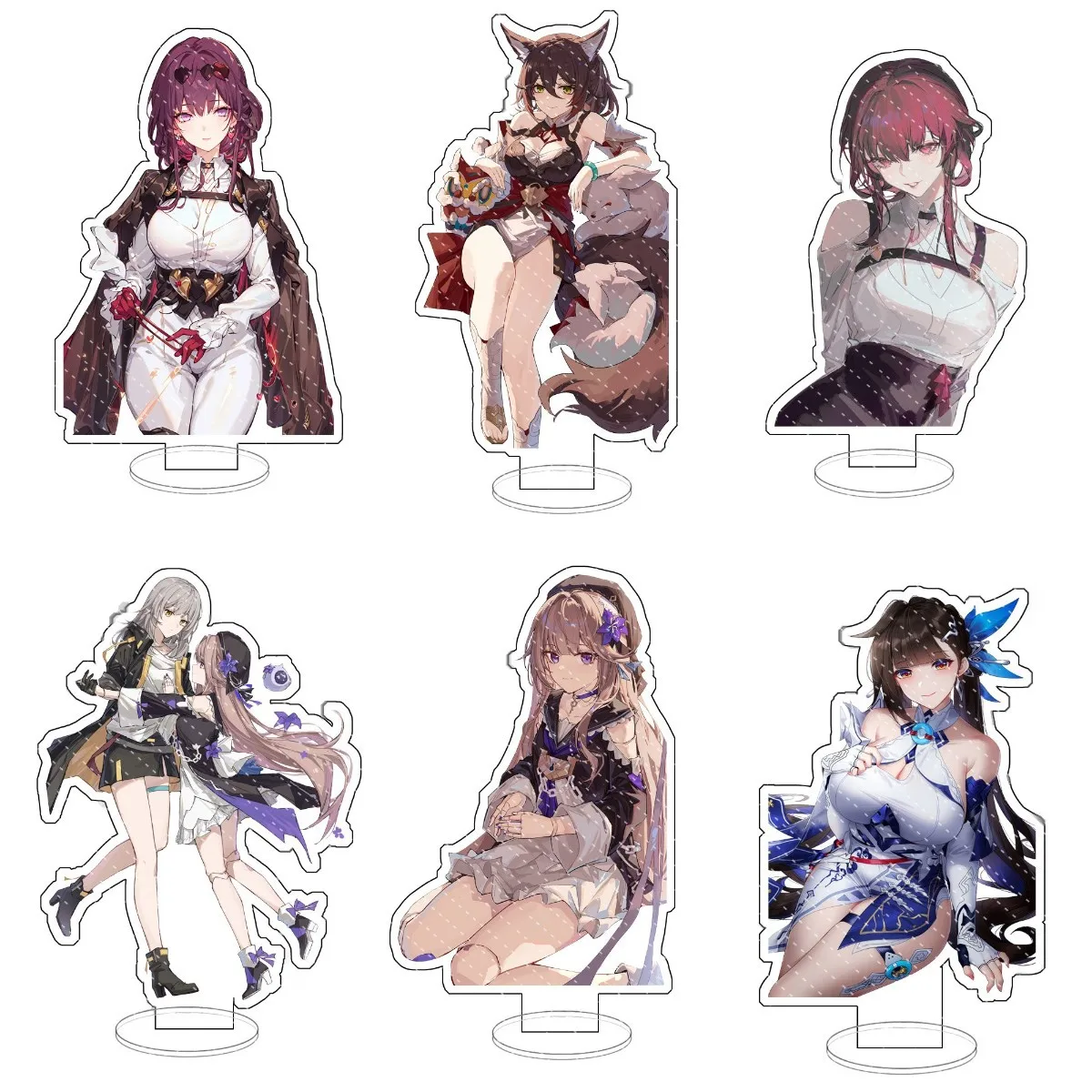 

New Game Honkai Star Rail Anime Surrounding Kafka Halloween Cosplay Acrylic Humanoid Upright Brand Tabletop Decoration Gift