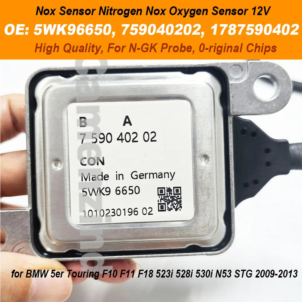 Фото НОВЫЙ 5WK96650 11787590402 759040202 5WK96650B ﻿ Датчик Nox для BMW 5er Touring F10 F11 F18 523i 528i 530i N53 STG 2009-2013 №1