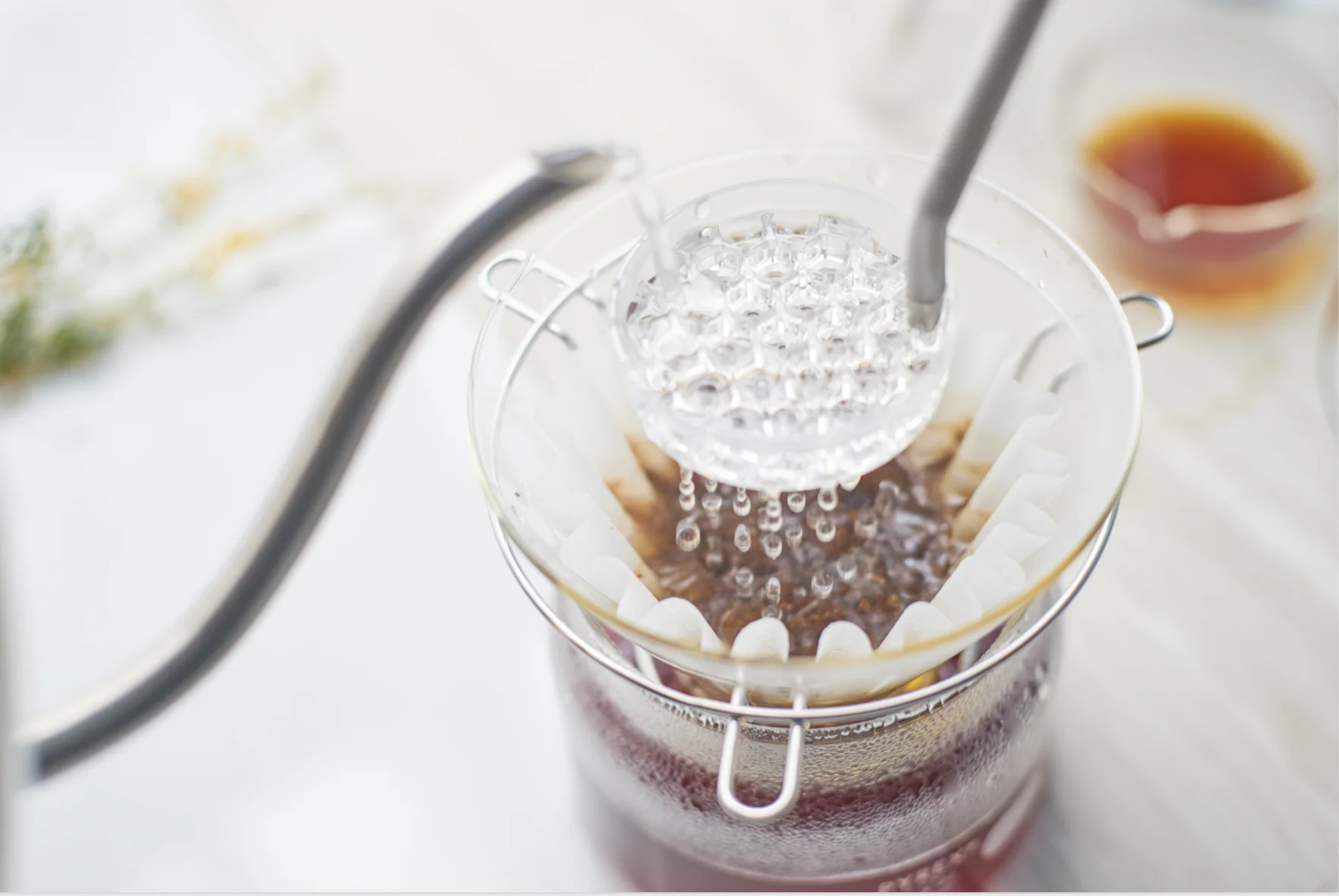 

American Melodrip Shower Drip Filter Hand Brewed Coffee Uniform Extraction