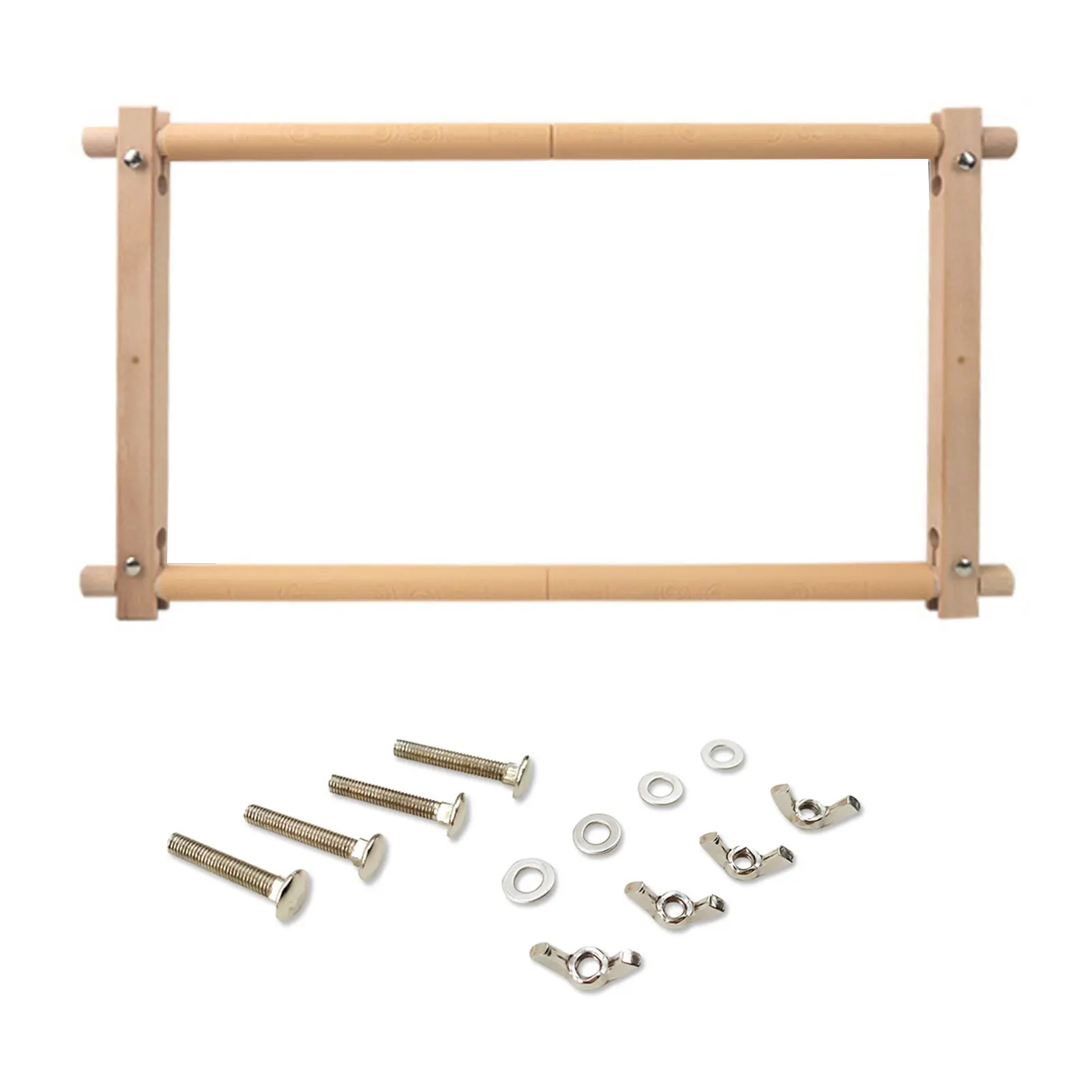 

DIY Craft Accessories Embroidery Frame Sewing Tool With Clip Needlework Home Square Multifunction Cross Stitch Support Hoop