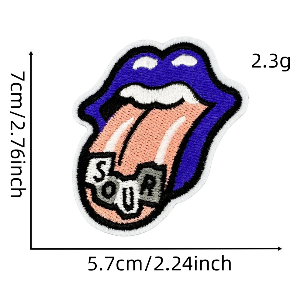 Креативная личность певец окружающая тканевая нашивка милый музыкальный значок