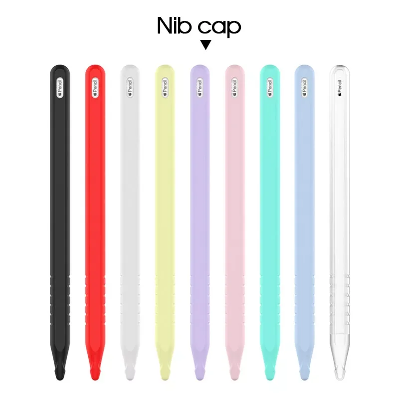 

New Arrival For Apple Pencil 2nd Generation For Apple Pencil 2 Holder Premium Silicone Cover Sleeve For iPad 2018 Pro 12.9 11 in