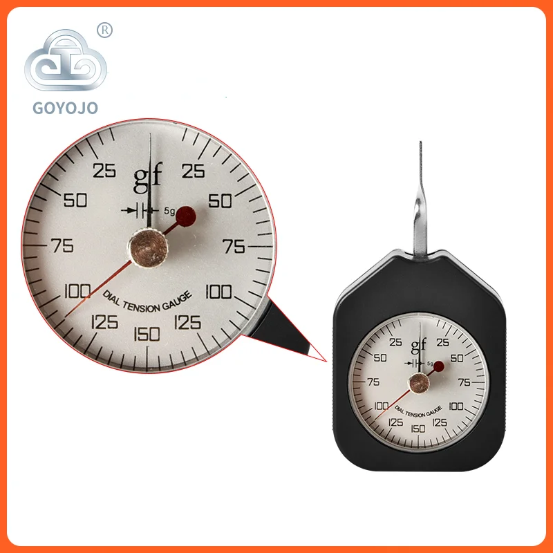 

Tension Gauge Meter Type Analog Force Gauge 30G 50G 100G 150G 300G 500G Double Pointer Tensionmeter